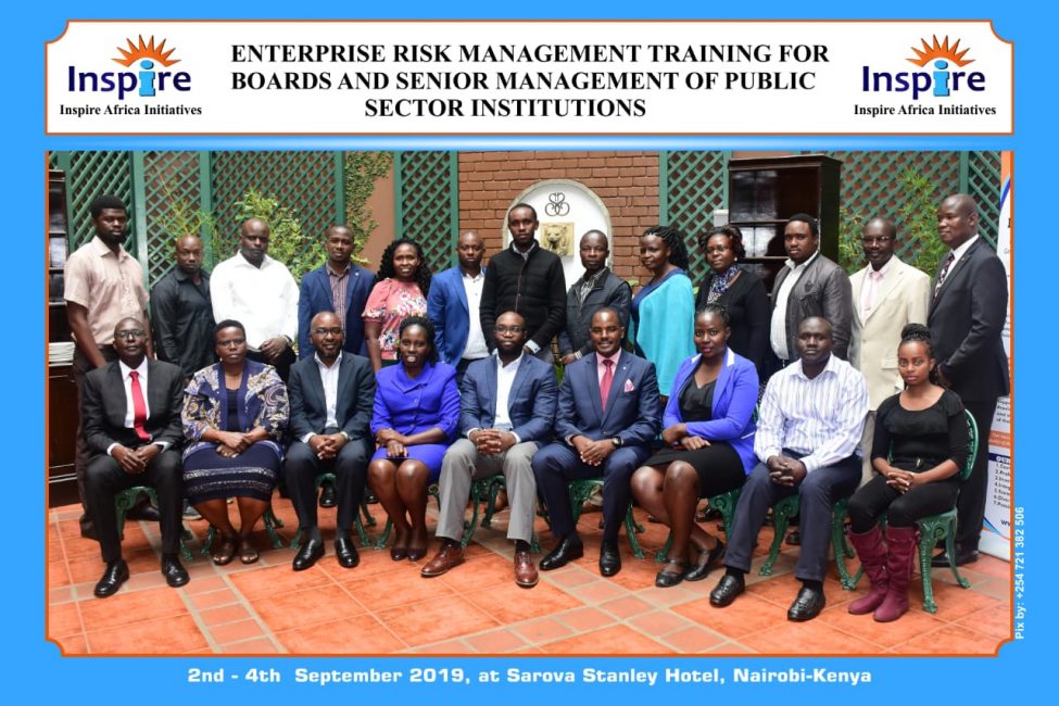 Enterprise Risk Management Training For Boards and Senior Management of Public Sector Institutions.